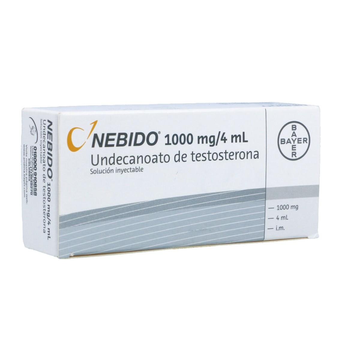 Nebido 1000 Mg. 4 Ml. 1 Ampolla 