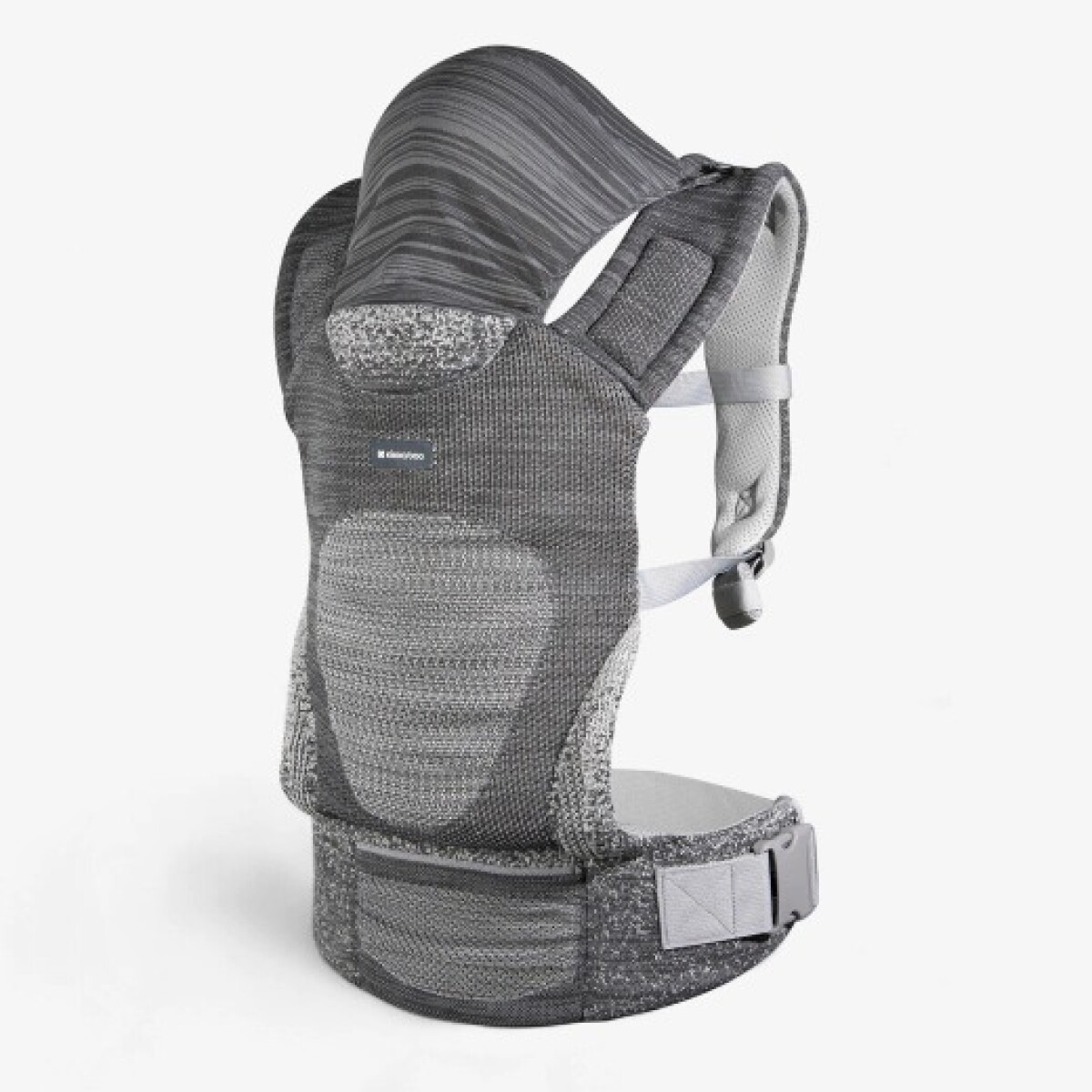 Mochila porta bebe Hoody Kikkaboo - gris 