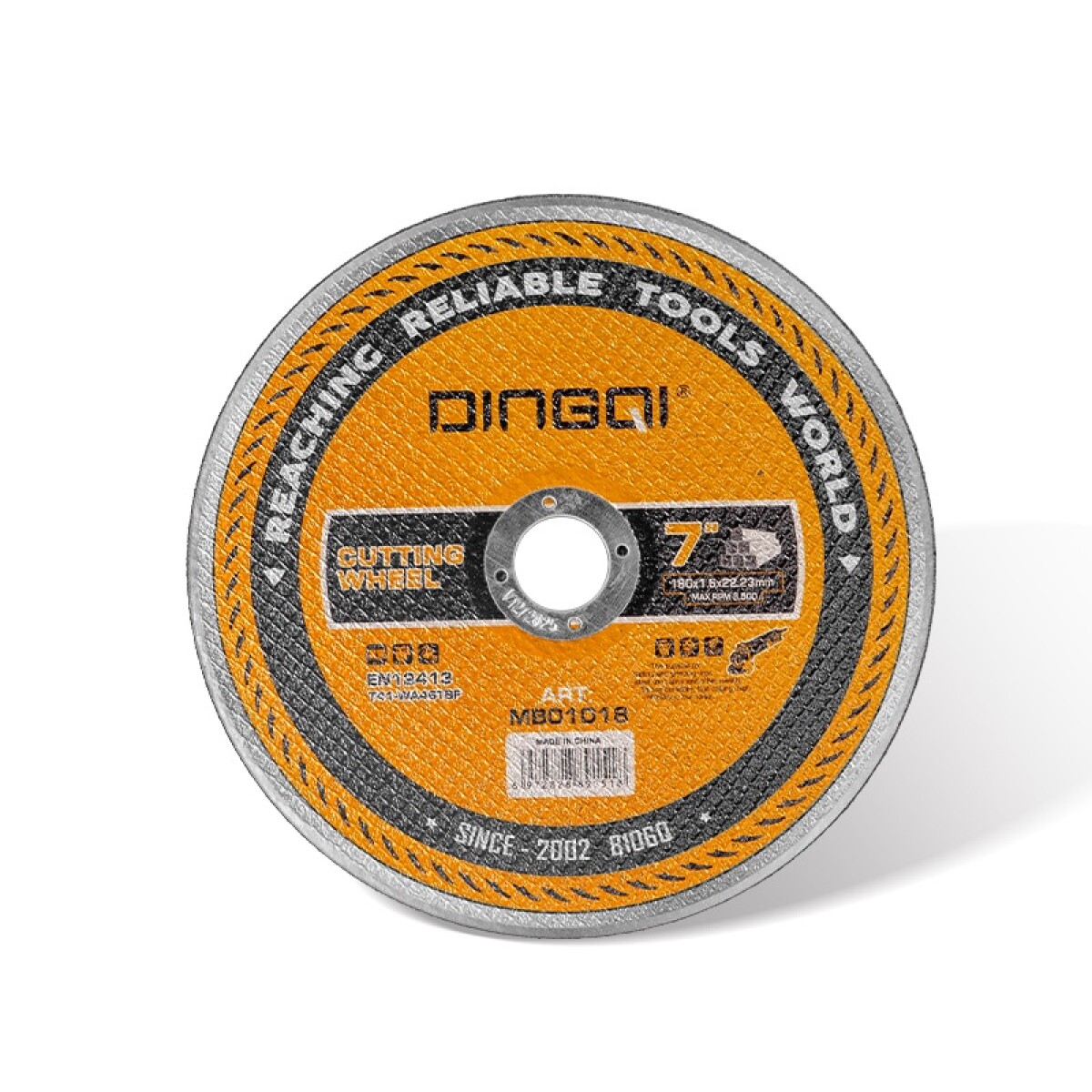 DINGQI DISCO CORTE METAL 180 MMx1.6MMx22.2MM 