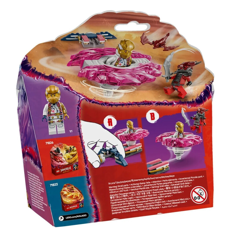 Lego Ninjago Spinner De Spinjitzu Del Dragón De Sora 71824 Lego Ninjago Spinner De Spinjitzu Del Dragón De Sora 71824
