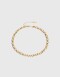 Collares Cortos Metal Collar Corto Cadena Metal - Dorado Oro Amarillo