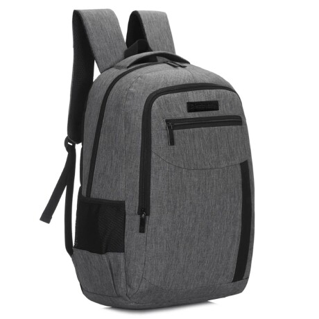 Mochila urbana Discovery clásica 15990 con porta Notebook Gris