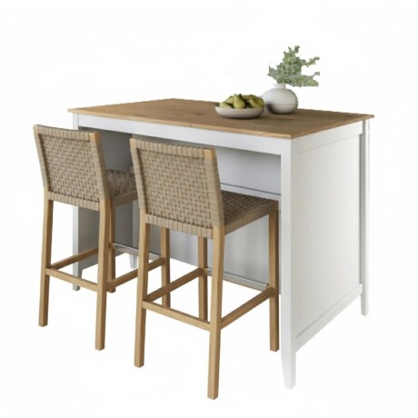 Promo Isla de cocina Linea Rivery + 2 Butacas de bar Aura Promo Isla de cocina Linea Rivery + 2 Butacas de bar Aura