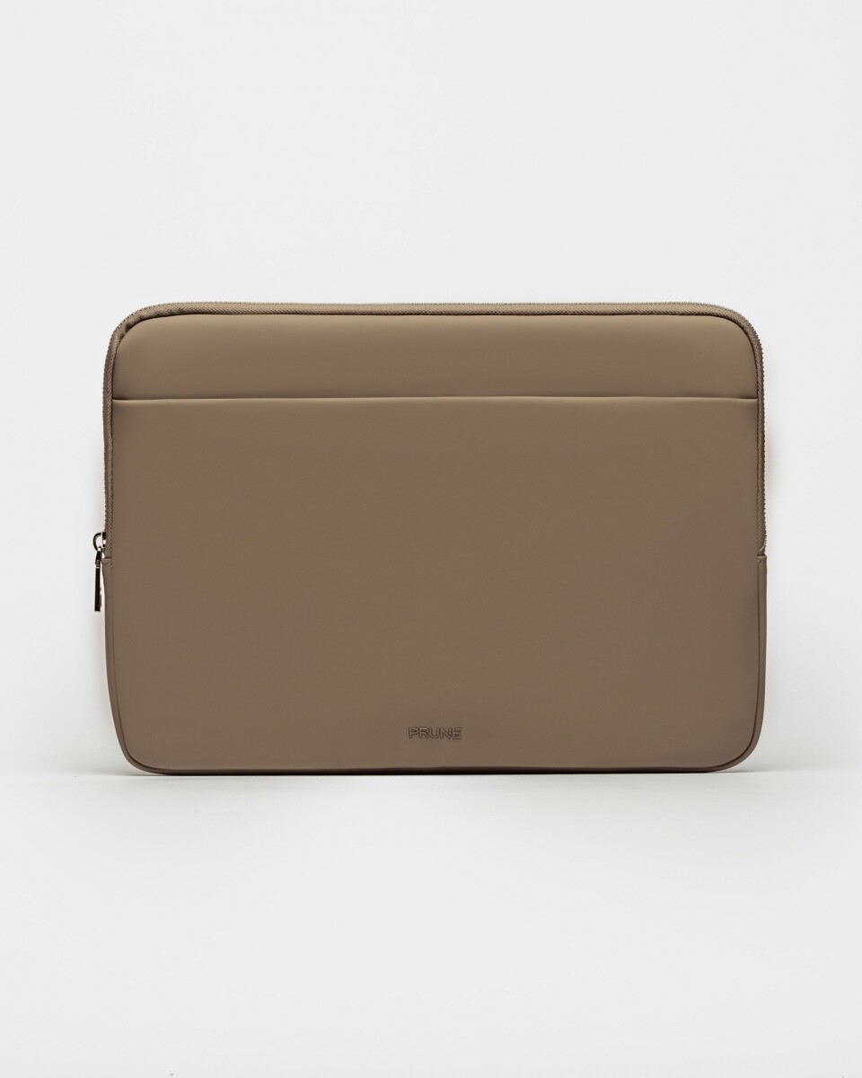 Portalaptop Bubble En Efecto Cuero Rubber - Vison 