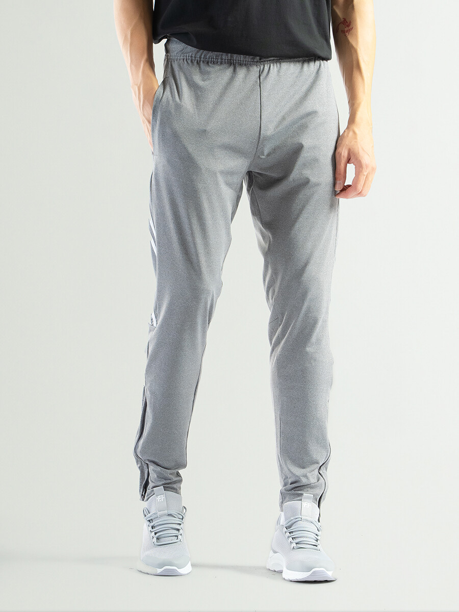 Pantalón Deportivo Dry Fit Amsterdam - Gris Melange 