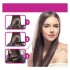 Cepillo Alisador Pelo Antiquemadura 5 Niveles Goldtech Color Variante Negro