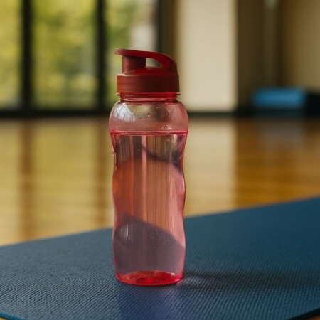 BOTELLA FORTALEZA 800 ML ROJA Rojo