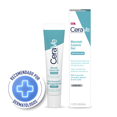Cerave Blemish Control Gel (con Aha Bha) 40 Ml. Cerave Blemish Control Gel (con Aha Bha) 40 Ml.