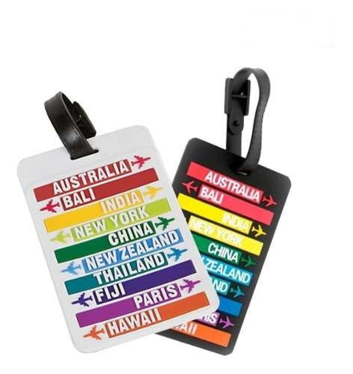 Set De 2 Identificadores De Valijas/maletas brio para viaje - Destinos 