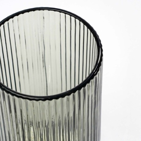 VASO VIDRIO GRIS MERLOT