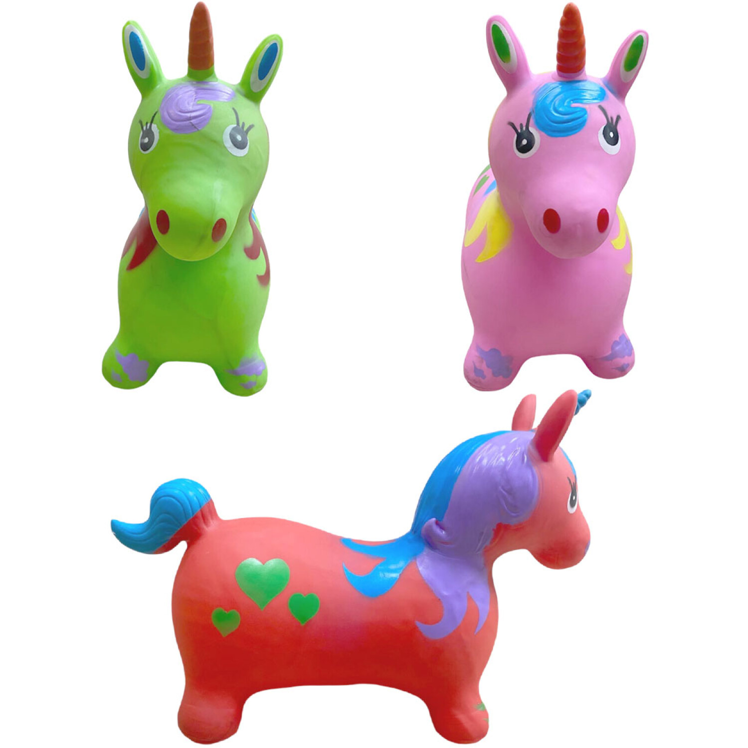 Saltador Bebe Relaxdays Unicornio Saltaru00edn Hinchable, Saltador