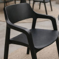 Silla Oslo Garden Black Silla Oslo Garden Black