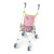 Cochecito Coche Paragua Plegable De Cuevas 4 Ruedas Juguete Variante Color Rosa