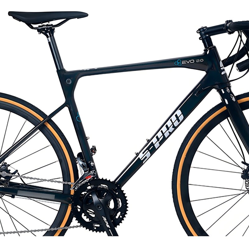 Bicicleta De Ruta S-pro Evo 2.0 Talle M Freno Disco Color Gris Bicicleta De Ruta S-pro Evo 2.0 Talle M Freno Disco Color Gris