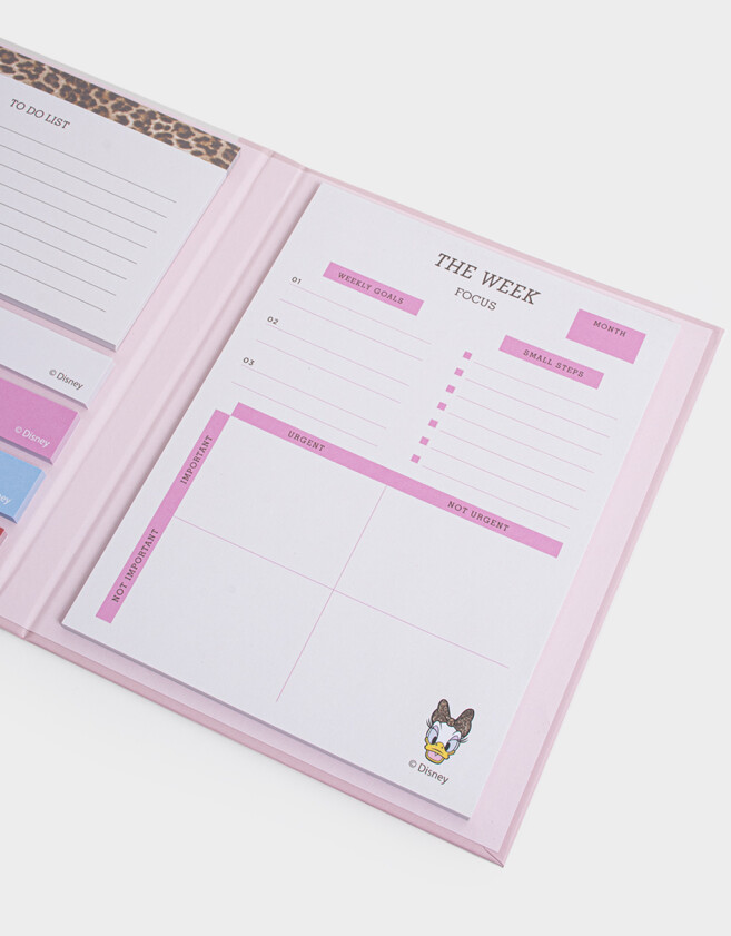Librería Sets Planner Set De Notas Adhesivas Minnie Y Daisy - Blanco Crudo