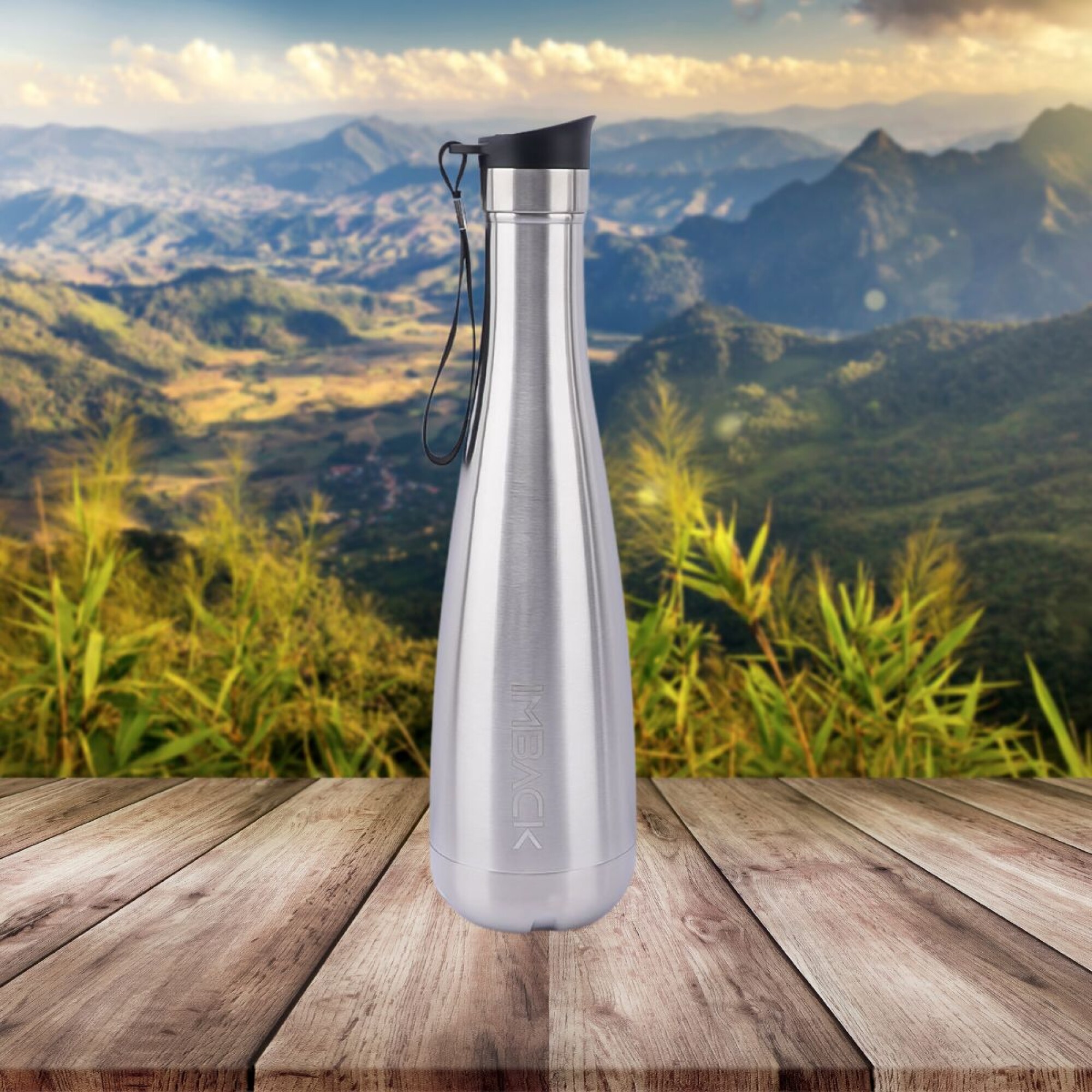 Botella de agua acero inoxidable 750ml – Estampados Creativa Concepción