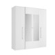 ROPERO SPLENDORE GLASS 4P BLANCO ROPERO SPLENDORE GLASS 4P BLANCO