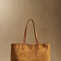 Imagen de Travel Bag Gamuza Vegana - Camel