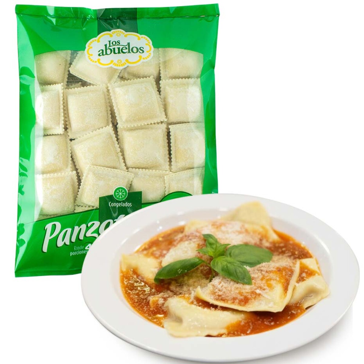 Panzottis de Verdura 750g Los Abuelos 
