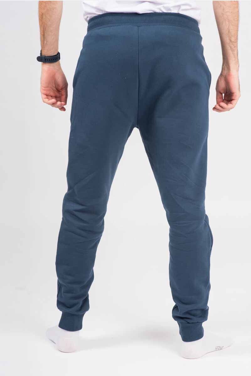 PANTALON HERING UNISEX C/PUÑO C/FELPA E509 Azul