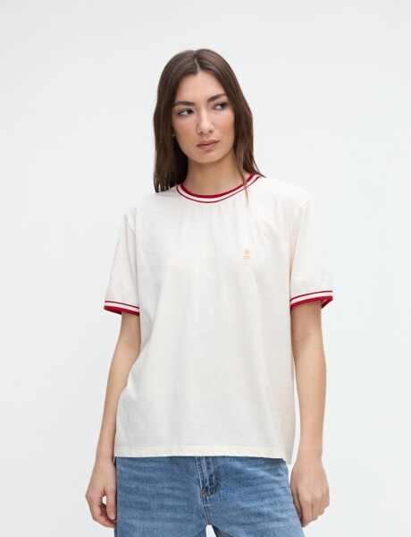 Remera Nicole Off white