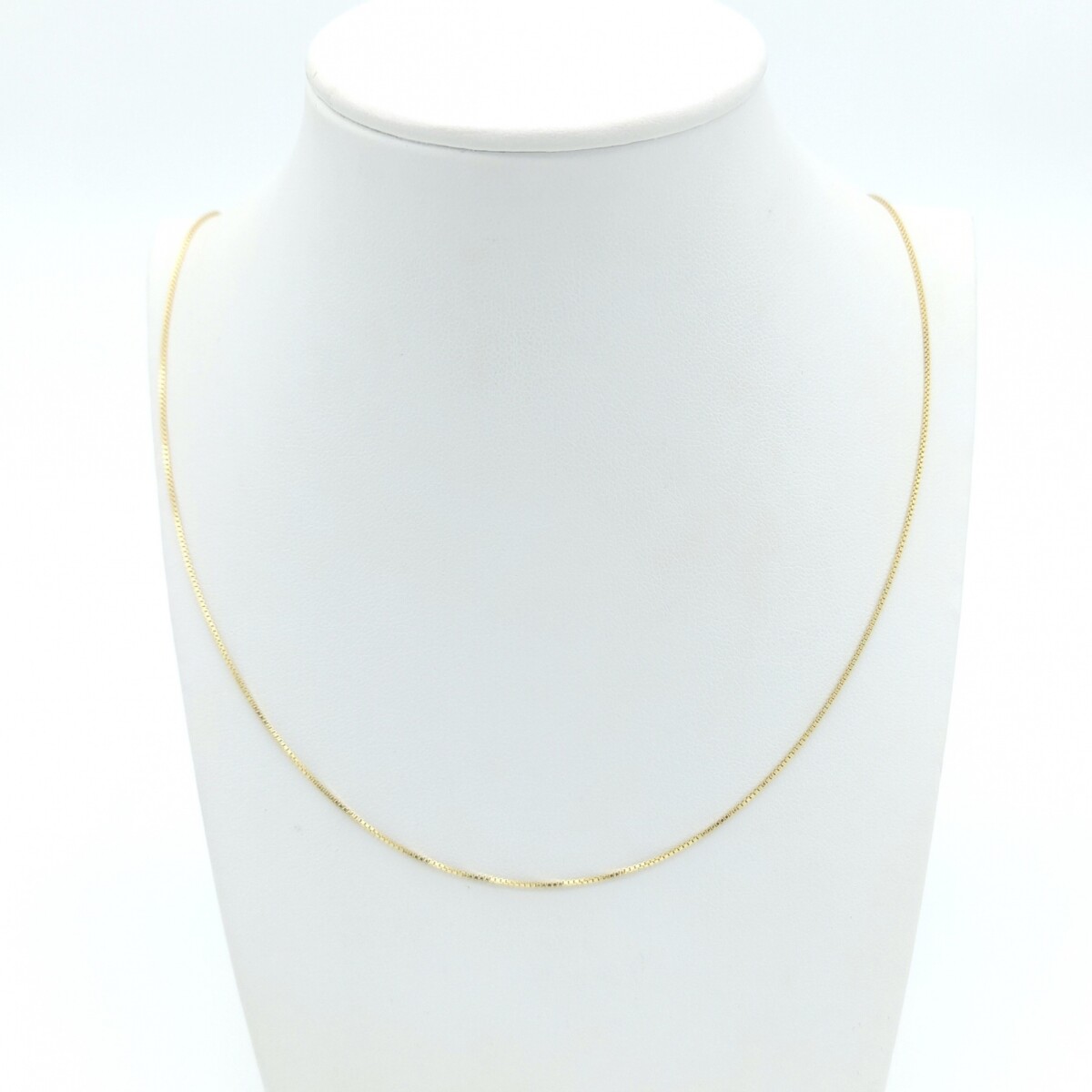 Cadena de plata 925 con baño de oro amarillo, VENECIANA. 