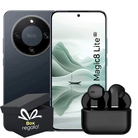 Honor Magic 8 Lite 8gb Ram 256gb 5g + Regalo NEGRO