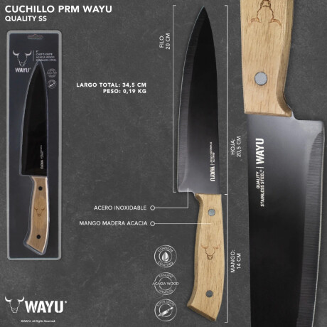 Cuchillo Wayu PRM 34,5 cm