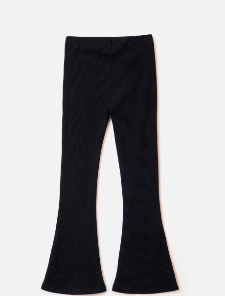 CALZA INFANTIL MODELO FLARE NEGRO