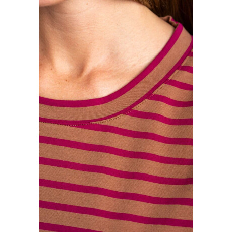 Remera Rayada Algodón Multi