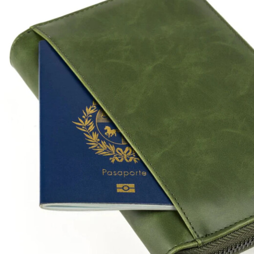 Billetera Baleine Passaport Cover - Verde Billetera Baleine Passaport Cover - Verde