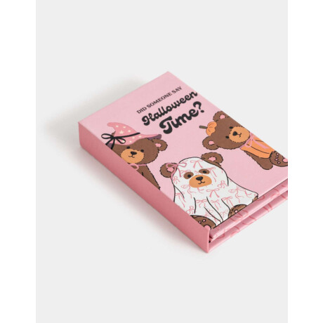 Set De Notas Adhesivas Teddy Rosa Claro