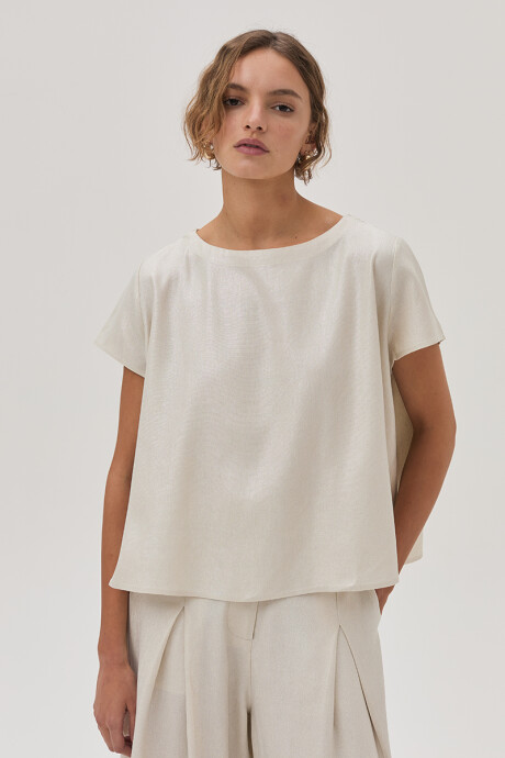 Blusa Alicante Champagne