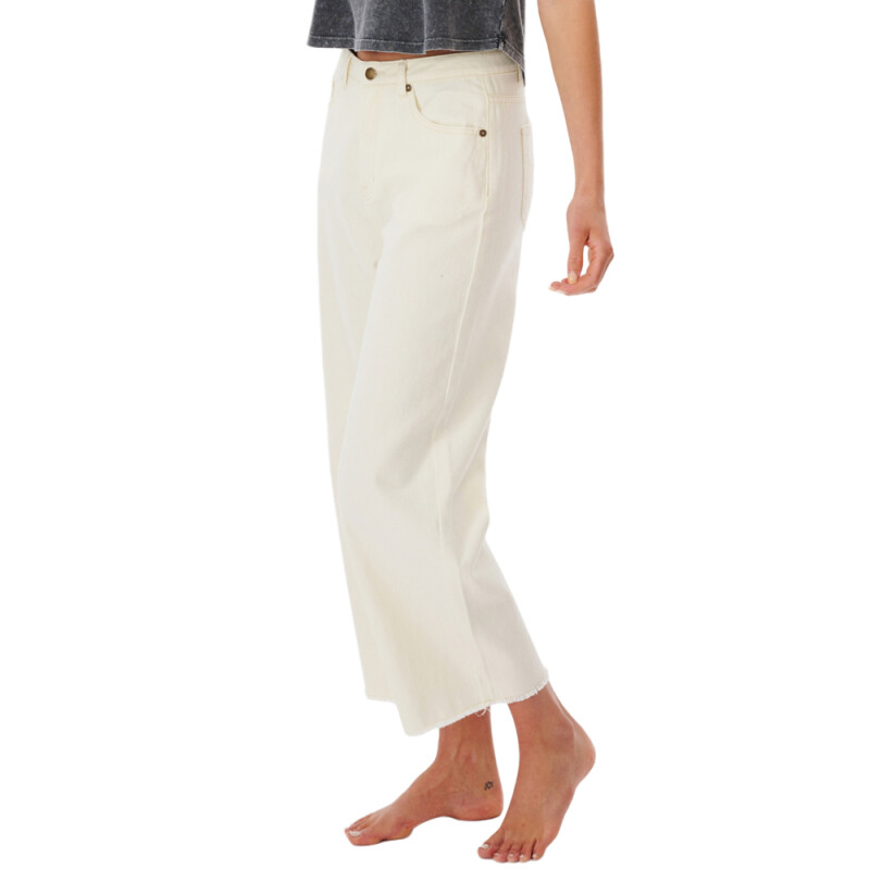 Pantalon Rip Curl Sparrows Wide Leg - Bone Pantalon Rip Curl Sparrows Wide Leg - Bone