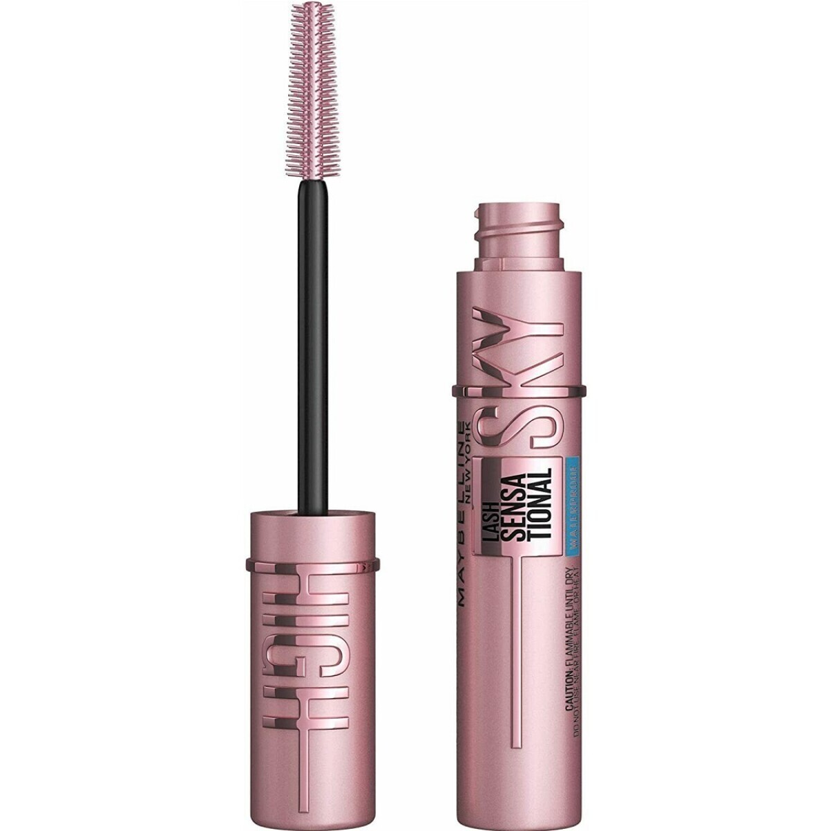 MASCARA DE PESTAÑAS LAVABLE SKY HIGH VOLUMEN VERY BLACK MAYBELLINE 801 