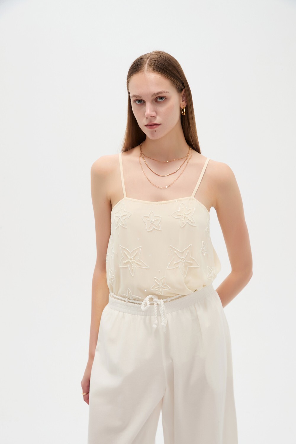 Musculosa Estelu Marfil / Off White