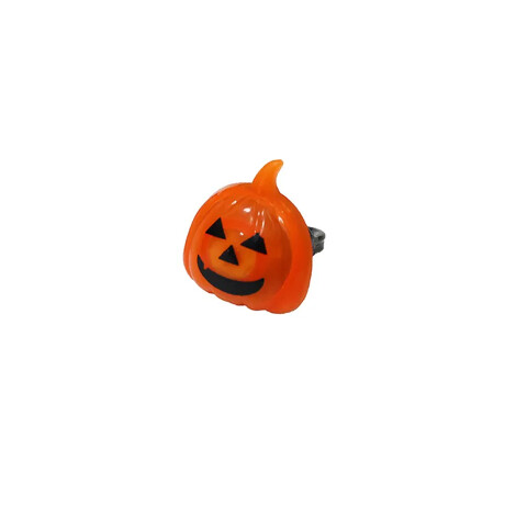 Anillos infantiles Halloween temáticos Naranja