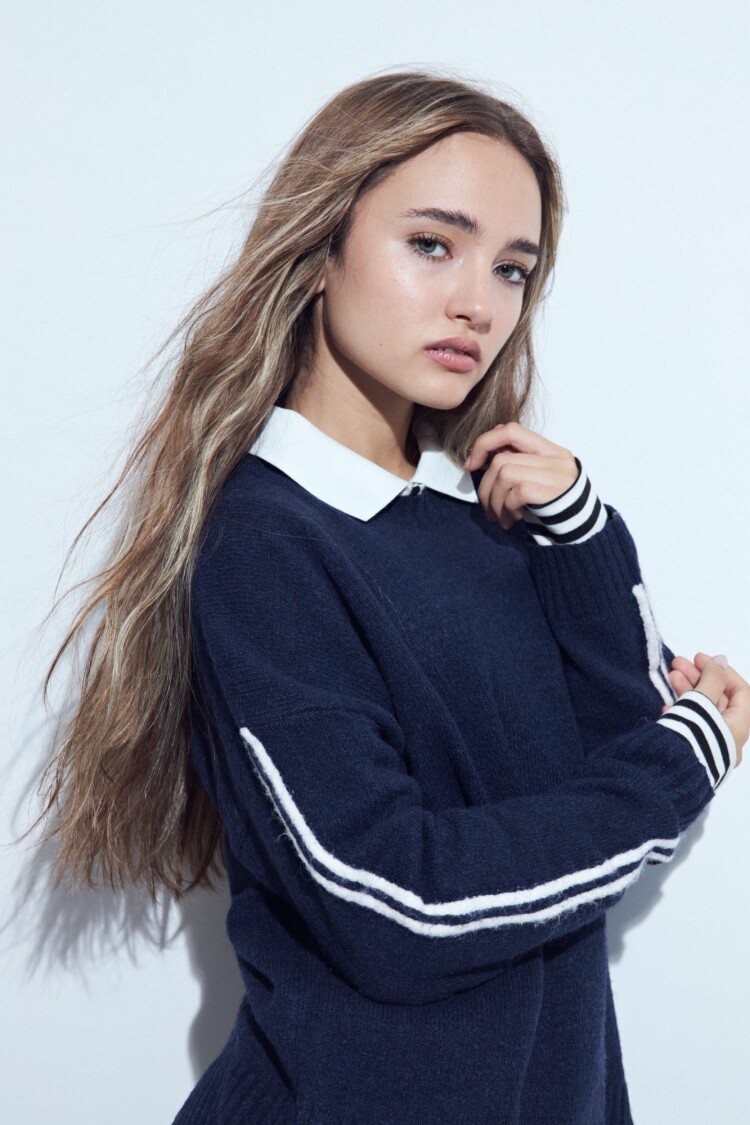 SWEATER CHAROL Azul Marino