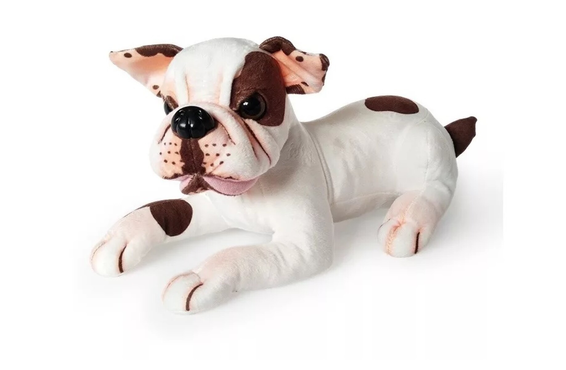 Peluche Numi Cachorro Bull Dog 30 Cm Animales Realistas 
