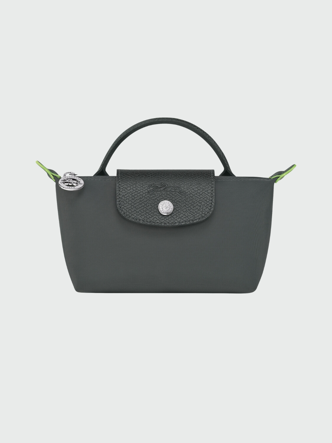 LONGCHAMP - Le Pliage Green Pouch Gris