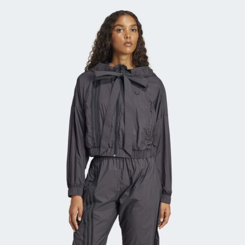Campera Adidas Ruched Bomber Negro