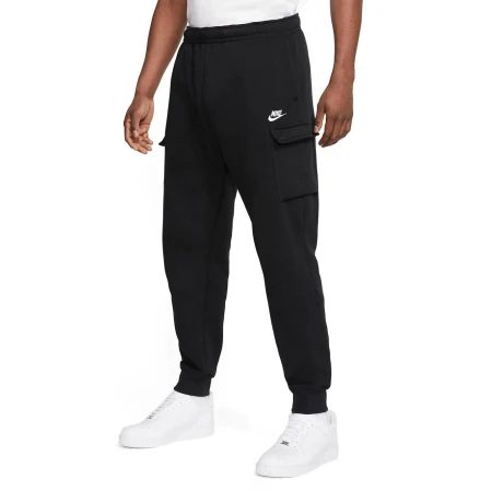 Pantalon Nike Moda Hombre Club Cargo BB Black/Black/(White) S/C