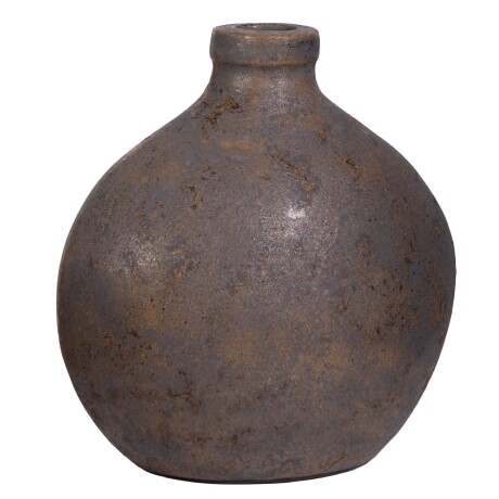 JARRÓN 13.0480 GRIS CERÁMICA 13048