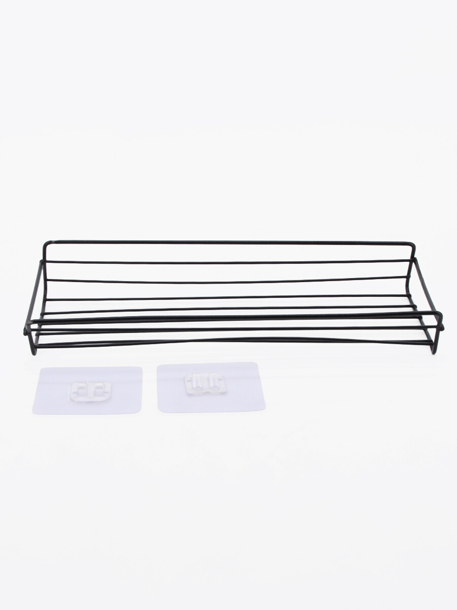 ESTANTERIA AUTOADHESIVA - NEGRO 