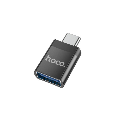 Adaptador HOCO UA17 USB-C H a USB-A M Negro Adaptador HOCO UA17 USB-C H a USB-A M Negro