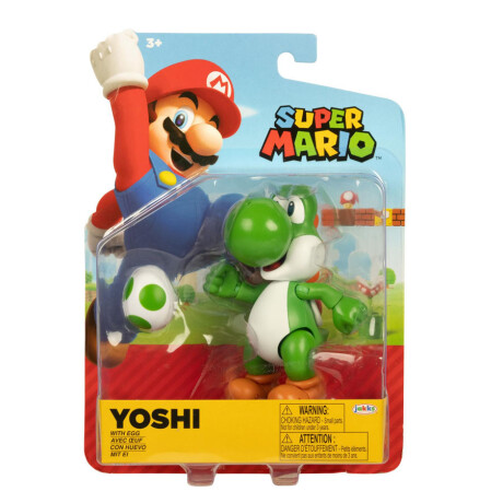 Figura Articulable de Yoshi • Super Mario Figura Articulable de Yoshi • Super Mario