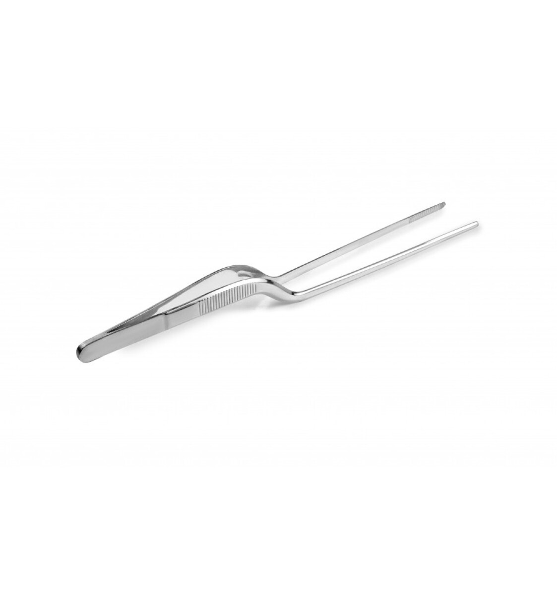 Pinza de precisión curva 