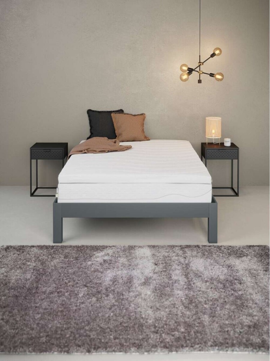 Colchon Top 140X200 Wellpur Gulen Gold T65 Bl - Blanco 