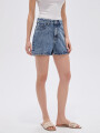 Short Balvik Azul Grisaceo