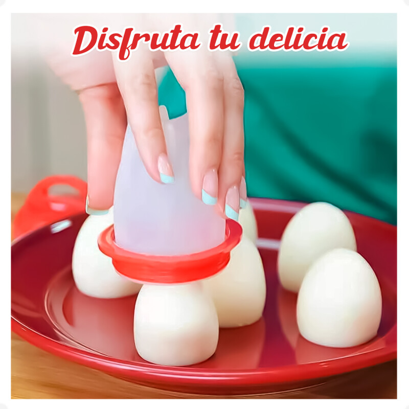Molde De Silicona Para Huevos Para 6 Unidades Molde De Silicona Para Huevos Para 6 Unidades